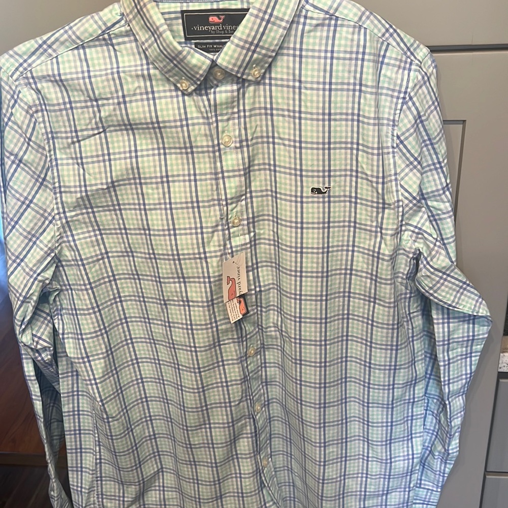 NWT Vineyard Vines men’s slim fit whale shirt